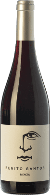9,95 € Free Shipping | Red wine Benito Santos Joven D.O. Monterrei Galicia Spain Mencía Bottle 75 cl