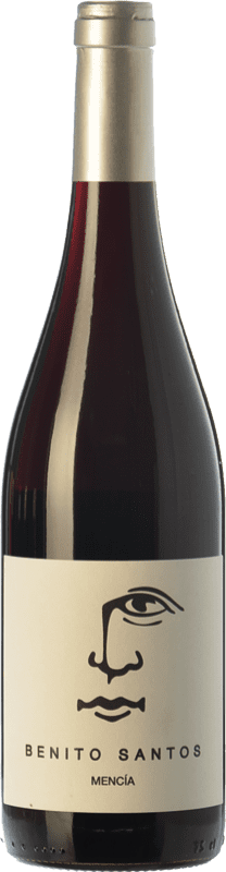 9,95 € 送料無料 | 赤ワイン Benito Santos 若い D.O. Monterrei ガリシア スペイン Mencía ボトル 75 cl