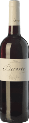 12,95 € Бесплатная доставка | Красное вино Berarte Молодой D.O.Ca. Rioja Ла-Риоха Испания Tempranillo бутылка 75 cl