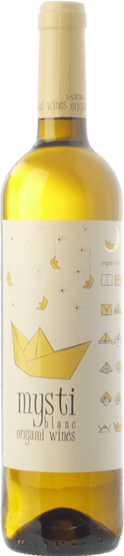 8,95 € Spedizione Gratuita | Vino bianco Berdié Mysti Blanc D.O. Penedès Catalogna Spagna Xarel·lo, Moscato di Grano Tenero Bottiglia 75 cl