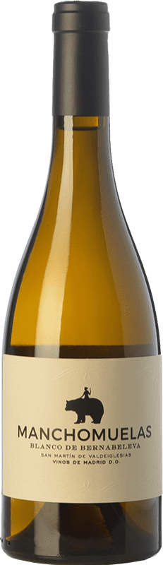 17,95 € Free Shipping | White wine Bernabeleva Manchomuelas Aged D.O. Vinos de Madrid Madrid's community Spain Viura, Albillo, Malvar Bottle 75 cl