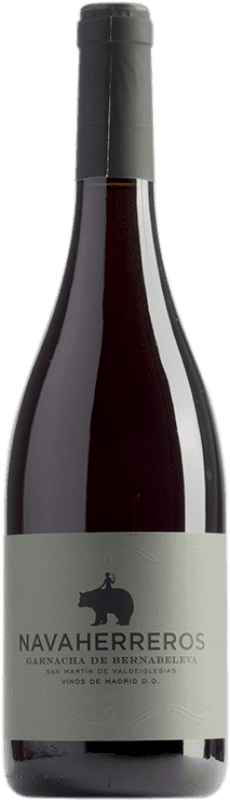13,95 € 送料無料 | 赤ワイン Bernabeleva Navaherreros 若い D.O. Vinos de Madrid マドリッドのコミュニティ スペイン Grenache ボトル 75 cl