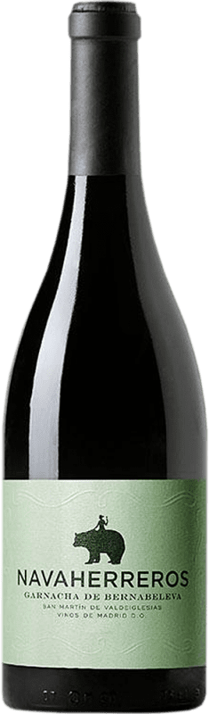 23,95 € 免费送货 | 红酒 Bernabeleva Navaherreros 年轻的 D.O. Vinos de Madrid 马德里社区 西班牙 Grenache 瓶子 75 cl