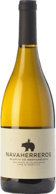 15,95 € Free Shipping | White wine Bernabeleva Navaherreros Crianza D.O. Vinos de Madrid Madrid's community Spain Albillo, Macabeo Bottle 75 cl