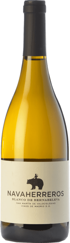 17,95 € Free Shipping | White wine Bernabeleva Navaherreros Aged D.O. Vinos de Madrid Madrid's community Spain Albillo, Macabeo Bottle 75 cl