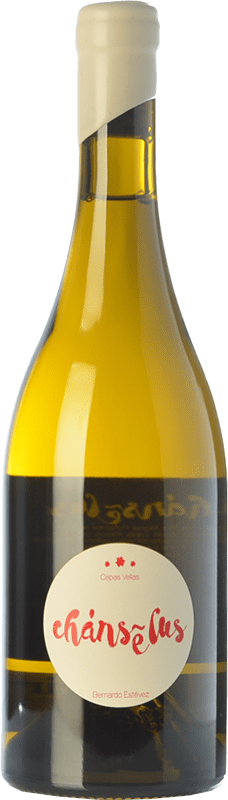 43,95 € Spedizione Gratuita | Vino Bianco Bernardo Estévez Chánselus Cepas Viejas — VV Vigne Vecchie Crianza — Invecchiato in Botte D.O. Ribeiro Galizia Spagna Loureiro, Treixadura, Lado, Silveiriña 75 cl