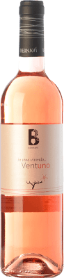 9,95 € Бесплатная доставка | Розовое вино Bernaví 21 Ventuno D.O. Terra Alta Каталония Испания Garnacha — Гренаш 75 cl