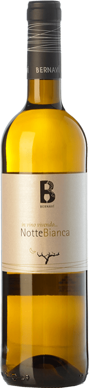 9,95 € Spedizione Gratuita | Vino bianco Bernaví Notte Bianca D.O. Terra Alta Catalogna Spagna Grenache Bianca, Viognier Bottiglia 75 cl