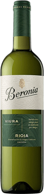 8,95 € Бесплатная доставка | Белое вино Beronia D.O.Ca. Rioja Ла-Риоха Испания Viura бутылка 75 cl