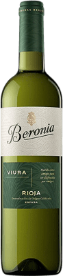 8,95 € Envoi gratuit | Vin blanc Beronia D.O.Ca. Rioja La Rioja Espagne Viura Bouteille 75 cl