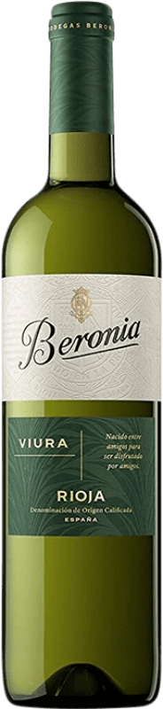 8,95 € Free Shipping | White wine Beronia D.O.Ca. Rioja The Rioja Spain Viura Bottle 75 cl