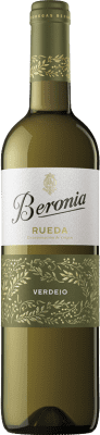 8,95 € Бесплатная доставка | Белое вино Beronia D.O. Rueda Кастилия-Леон Испания Verdejo бутылка 75 cl