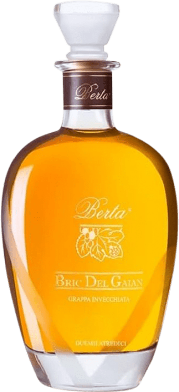 183,95 € Spedizione Gratuita | Grappa Berta Bric del Gaian di Moscato I.G.T. Grappa Piemontese Piemonte Italia Bottiglia 70 cl