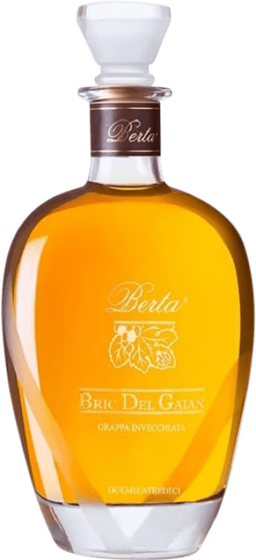 193,95 € Бесплатная доставка | Граппа Berta Bric del Gaian I.G.T. Grappa Piemontese Пьемонте Италия бутылка 70 cl