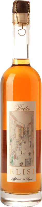 54,95 € Envio grátis | Grappa Berta Elisi Elevata Carati Tronçais Allier Piemonte Itália Garrafa Medium 50 cl