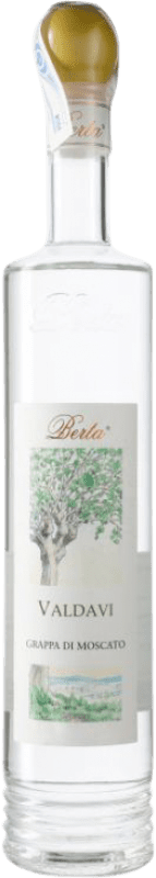 62,95 € Spedizione Gratuita | Grappa Berta Valdavi di Moscato Piemonte Italia Bottiglia 70 cl