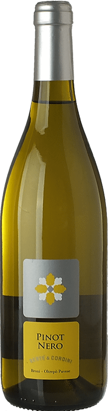 11,95 € Envío gratis | Espumoso blanco Bertè & Cordini Pinot Nero Frizzante D.O.C. Oltrepò Pavese Lombardia Italia Pinot Negro Botella 75 cl