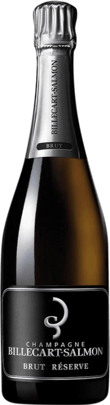 68,95 € Бесплатная доставка | Белое игристое вино Billecart-Salmon Brut — брют Резерва A.O.C. Champagne шампанское Франция Pinot Noir — Пино Нуар 75 cl