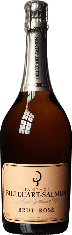 98,95 € 送料無料 | ロゼのスパークリングワイン Billecart-Salmon Brut — ブリュット Rosé — ロゼ レセルバ A.O.C. Champagne シャンパン フランス Pinot Noir — ピノ・ノワール, Chardonnay — シャルドネ, Pinot Meunier — ピノ・ムニエ ボトル 75 cl
