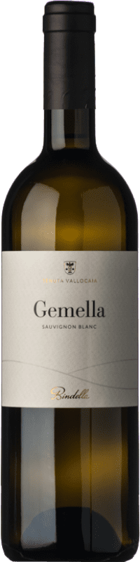 16,95 € 免费送货 | 白酒 Bindella Gemella I.G.T. Toscana 托斯卡纳 意大利 Sauvignon White 瓶子 75 cl