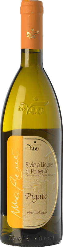18,95 € 免费送货 | 白葡萄酒 BioVio Marené D.O.C. Riviera Ligure di Ponente 利古里亚 意大利 Pigato — 皮加托 Eco — 生态 有机 天然 75 cl