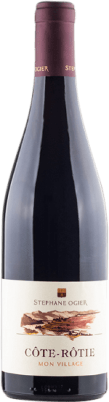 95,95 € Free Shipping | Red Wine Stéphane Ogier Mon Village A.O.C. Côte-Rôtie Rhône France Syrah — Shiraz 75 cl