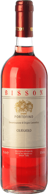 12,95 € 免费送货 | 桃红葡萄酒 Bisson I.G.T. Portofino 利古里亚 意大利 Ciliegiolo — 奇列乔洛 75 cl