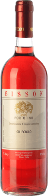 12,95 € Kostenloser Versand | Rosé-Wein Bisson Rosato I.G.T. Portofino Ligurien Italien Ciliegiolo Flasche 75 cl