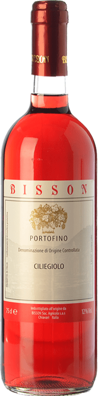 12,95 € Free Shipping | Rosé Wine Bisson I.G.T. Portofino Liguria Italy Ciliegiolo 75 cl