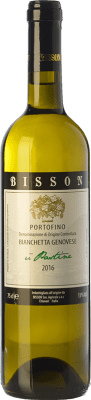 13,95 € Бесплатная доставка | Белое вино Bisson U Pastine I.G.T. Portofino Лигурия Италия Bianchetta бутылка 75 cl