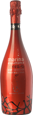 6,95 € Kostenloser Versand | Roter Sekt Bocopa Marina Espumante D.O. Alicante Valencianische Gemeinschaft Spanien Monastrell Flasche 75 cl