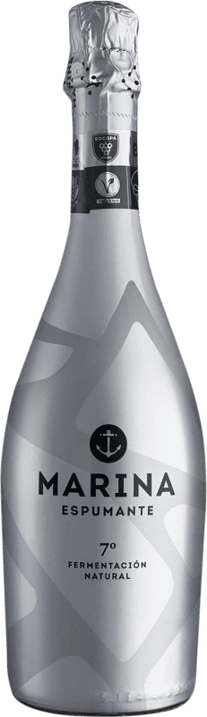 7,95 € Envío gratis | Espumoso Blanco Bocopa Marina 7º D.O. Alicante Comunidad Valenciana España Moscatel Botella 75 cl