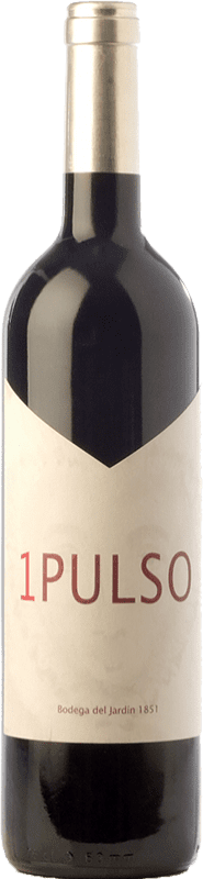 7,95 € Spedizione Gratuita | Vino rosso Bodega del Jardín 1 Pulso Giovane D.O. Navarra Navarra Spagna Tempranillo, Grenache Bottiglia 75 cl