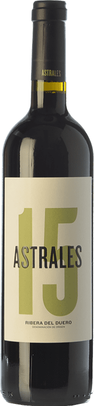 33,95 € Free Shipping | Red wine Astrales Crianza D.O. Ribera del Duero Castilla y León Spain Tempranillo Bottle 75 cl