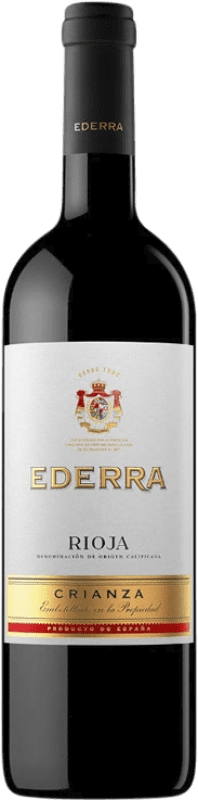 6,95 € 免费送货 | 红葡萄酒 Bodegas Bilbaínas Ederra Crianza — 陈酿 D.O.Ca. Rioja 拉里奥哈 西班牙 Tempranillo — 丹魄 75 cl