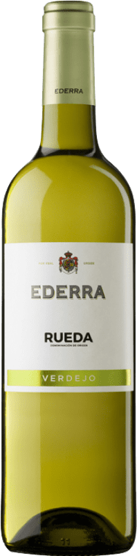 7,95 € Бесплатная доставка | Белое вино Bodegas Bilbaínas Ederra Verdejo Молодой D.O. Rueda Кастилия-Леон Испания Viura, Verdejo бутылка 75 cl