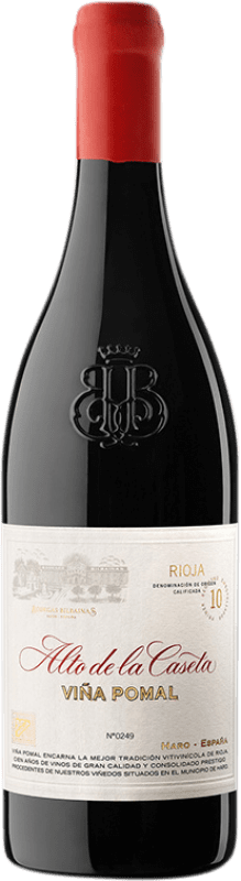 83,95 € 免费送货 | 红酒 Bodegas Bilbaínas Viña Pomal Alto de la Caseta 预订 D.O.Ca. Rioja 拉里奥哈 西班牙 Tempranillo 瓶子 75 cl