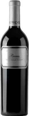 36,95 € Free Shipping | Red Wine Hispano-Suizas Bassus Finca Casilla Herrera Young D.O. Utiel-Requena Valencian Community Spain Merlot, Syrah — Shiraz, Cabernet Franc, Bobal, Petit Verdot Bottle 75 cl