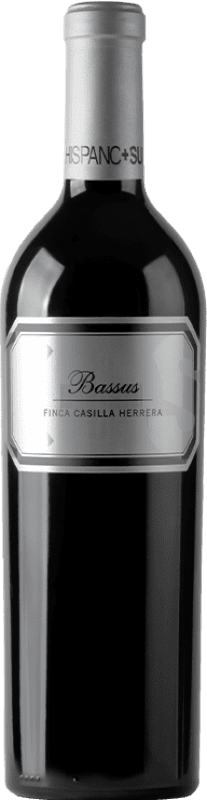 36,95 € 免费送货 | 红酒 Hispano-Suizas Bassus Finca Casilla Herrera 年轻的 D.O. Utiel-Requena 巴伦西亚社区 西班牙 Merlot, Syrah, Cabernet Franc, Bobal, Petit Verdot 瓶子 75 cl