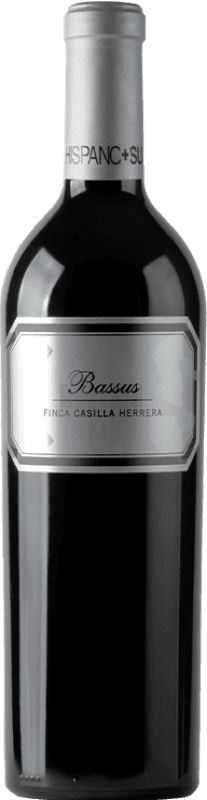 36,95 € Free Shipping | Red Wine Hispano-Suizas Bassus Finca Casilla Herrera Young D.O. Utiel-Requena Valencian Community Spain Merlot, Syrah — Shiraz, Cabernet Franc, Bobal, Petit Verdot Bottle 75 cl