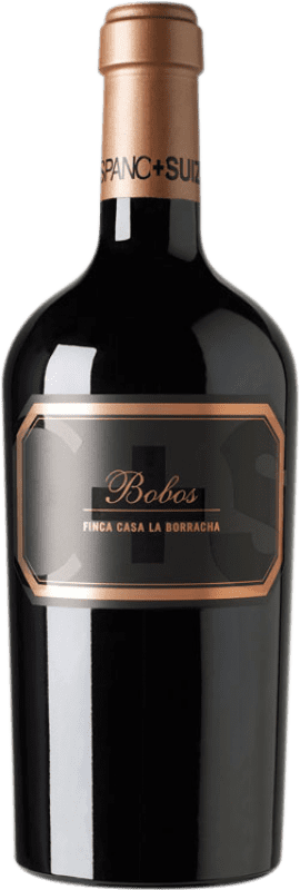 29,95 € Free Shipping | Red wine Hispano-Suizas Bobos Finca Casa La Borracha Aged D.O. Utiel-Requena Valencian Community Spain Bobal Bottle 75 cl
