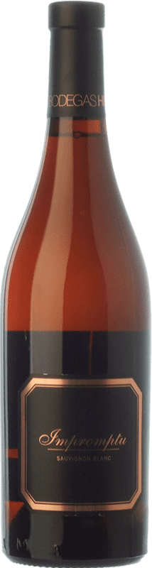 32,95 € Spedizione Gratuita | Vino Bianco Hispano-Suizas Impromptu Crianza — Invecchiato in Botte D.O. Utiel-Requena Comunità Valenciana Spagna Sauvignon Bottiglia 75 cl