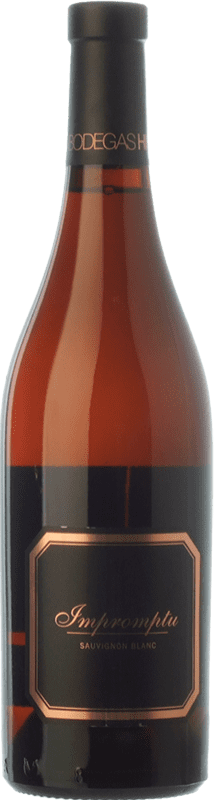 29,95 € Free Shipping | White wine Hispano-Suizas Impromptu Aged D.O. Utiel-Requena Valencian Community Spain Sauvignon White Bottle 75 cl