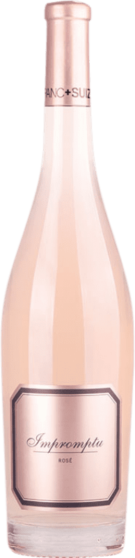 29,95 € Envío gratis | Vino Rosado Hispano-Suizas Impromptu Rosé Rosado D.O. Valencia Comunidad Valenciana España Pinot Negro Botella 75 cl