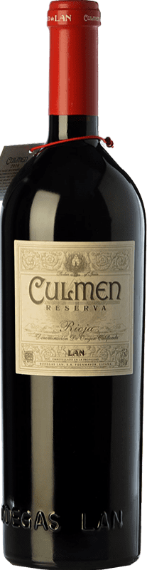 57,95 € Kostenloser Versand | Rotwein Lan Culmen Reserve D.O.Ca. Rioja La Rioja Spanien Tempranillo, Graciano Flasche 75 cl