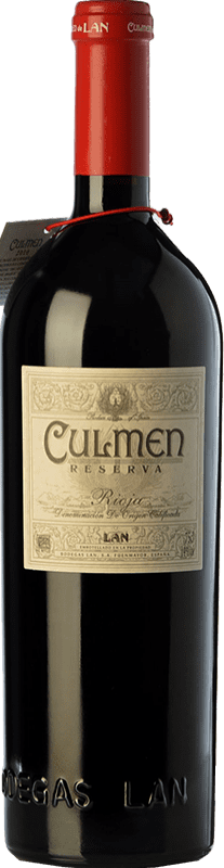 62,95 € Envio grátis | Vinho Tinto Lan Culmen Reserva D.O.Ca. Rioja La Rioja Espanha Tempranillo, Graciano 75 cl