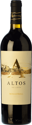 18,95 € Spedizione Gratuita | Vino rosso Luzón Altos de Luzón Crianza D.O. Jumilla Castilla-La Mancha Spagna Tempranillo, Cabernet Sauvignon, Monastrell Bottiglia 75 cl