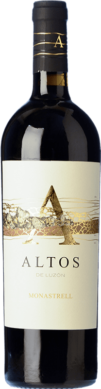 19,95 € Kostenloser Versand | Rotwein Luzón Altos Alterung D.O. Jumilla Kastilien-La Mancha Spanien Tempranillo, Cabernet Sauvignon, Monastrell Flasche 75 cl