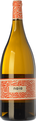 27,95 € Spedizione Gratuita | Vino bianco Naia D.O. Rueda Castilla y León Spagna Verdejo Bottiglia Magnum 1,5 L