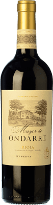 33,95 € 免费送货 | 红酒 Ondarre Mayor Especial 预订 D.O.Ca. Rioja 拉里奥哈 西班牙 Tempranillo, Mazuelo 瓶子 75 cl